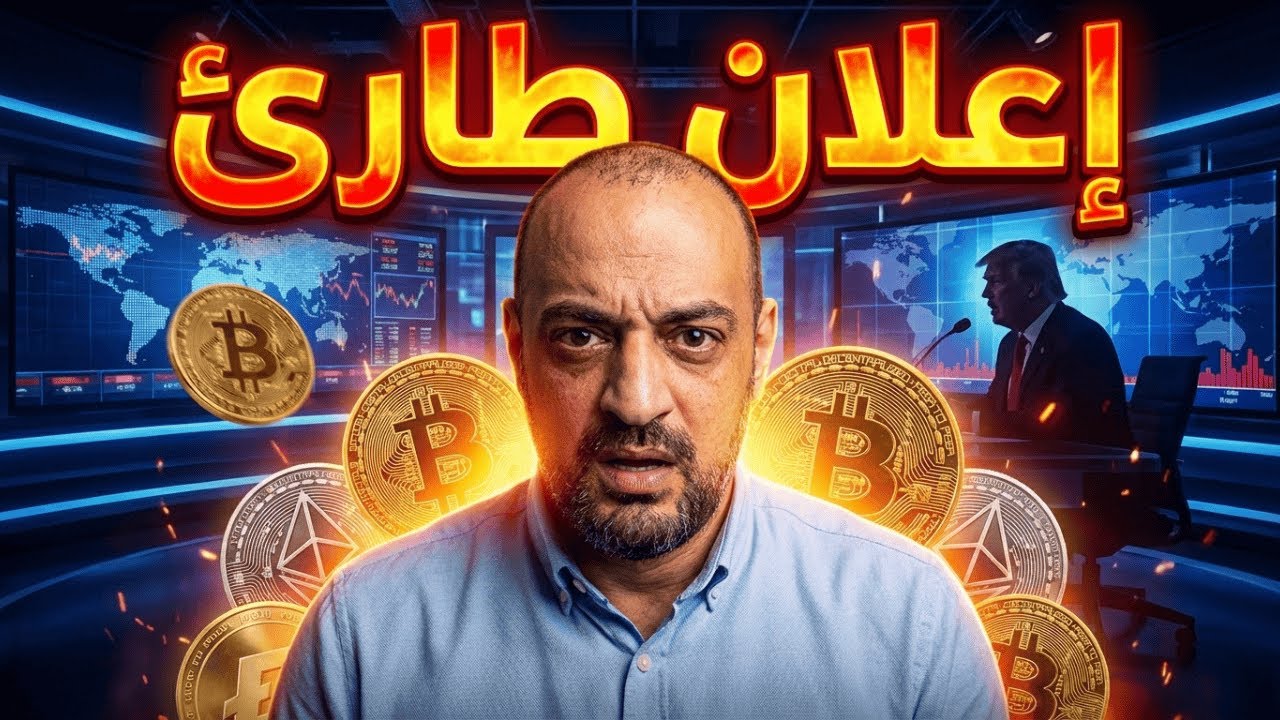 🚨 إعلان طارئ والكريبتو يترقّب… لحظة حاسمة الآن 🚨
