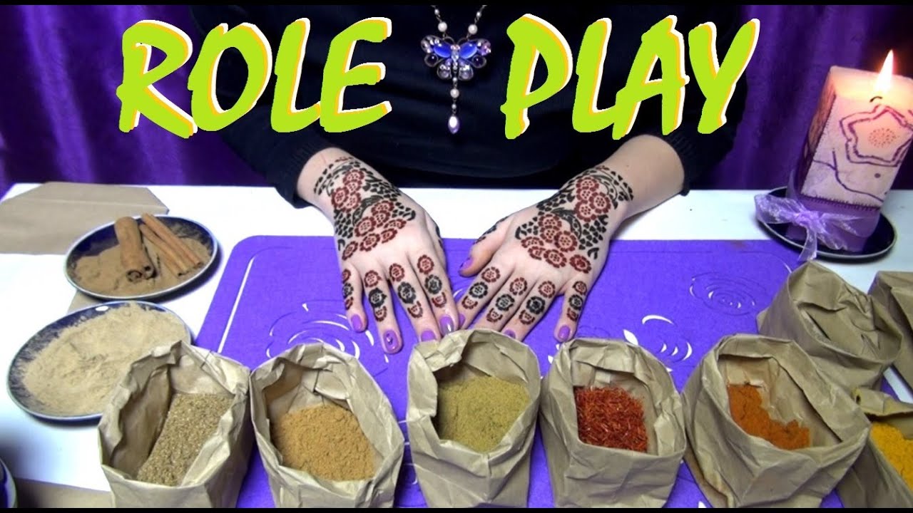 ASMR Role play. Spice Shop. Russian Girl in English. Russian Accent. ASMR Whisper. 3D Sound.