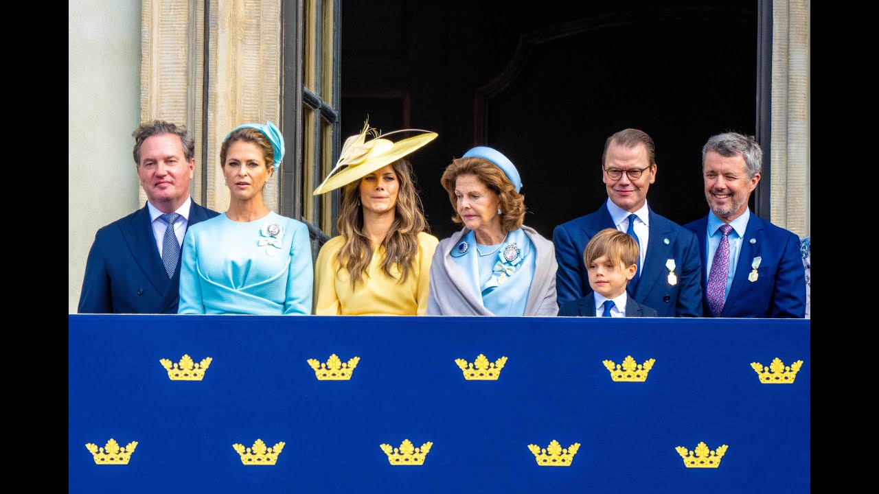 Swedish Royals at Changing of the Guards