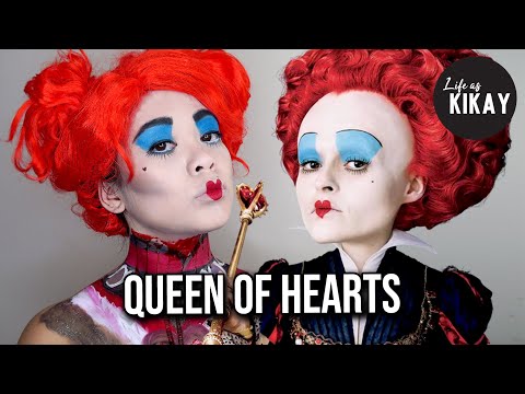 Red Queen Of Hearts Makeup Tutorial Alice In Wonderland. Access You