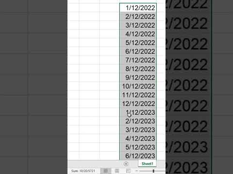 خفايا واختصارات الاكسل خفايا الترقيم في Excel
