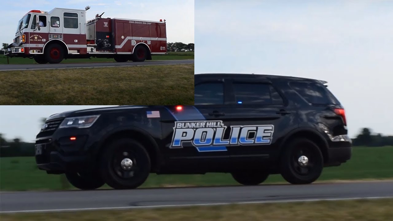 *SCREAMING Q* Pipe Creek Vol. Fire & Bunker Hill Police responding
