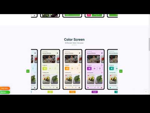 Grocery Mobile App HTML  Framework 7  PWA  grocery fruits