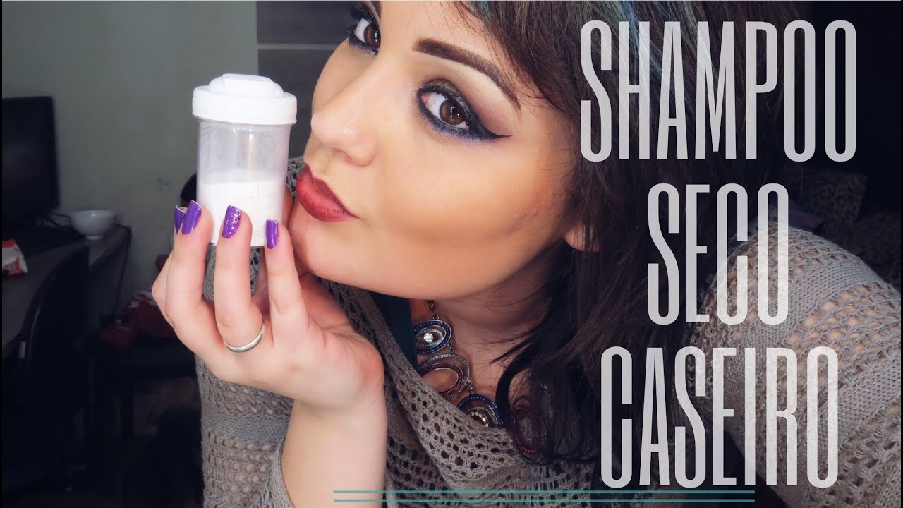 SHAMPOO SECO CASEIRO! YouTube
