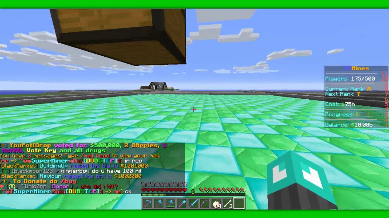 OPMines Episode 1! Tour of Server!