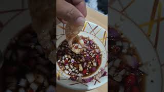Chicharon with home made suka