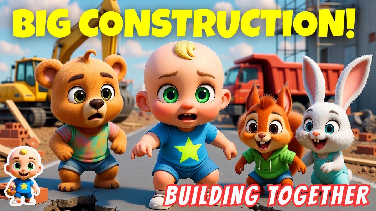 Construction Vehicles at Work | Construction Vehicles Animated Cartoon for Kids | Beblo & Friends