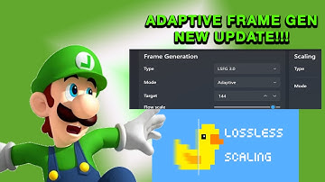 Lossless Scaling - Adaptive Frame Generation Update