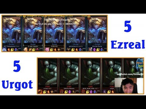 Video Một Cho Tất Cả | 5 Ezreal vs 5 Urgot - Best Ezreal... - youtube