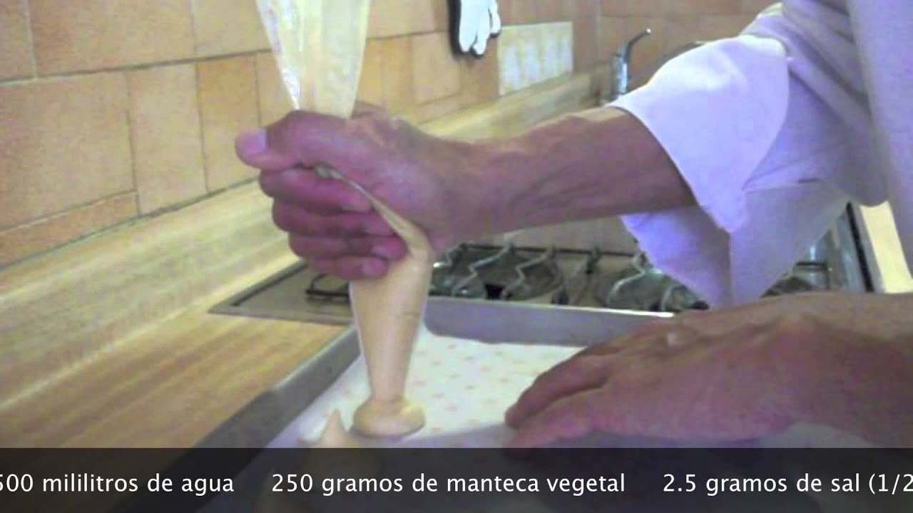PASTA CHOUX Técnicas básicas de pastelería Chef Vargas México