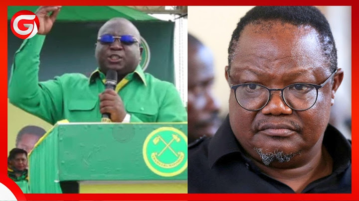 TUNDU LISSU AUMBULIWA MBELE ya WATU wa MWANZA -"TULIMCHANGIA HELA ya GARI" - CPA AMOS MAKALA