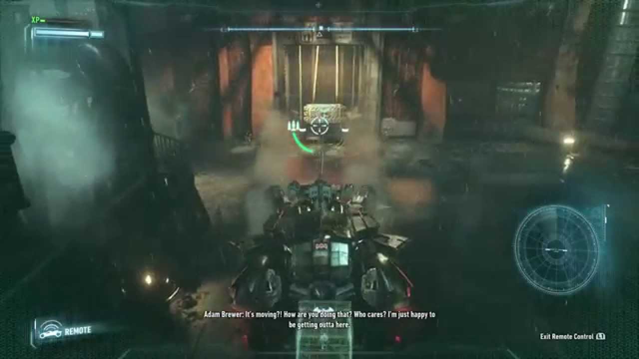 Batman: Arkham Knight - ACE Chemicals: Adam Brewer Elevator Puzzle & Arkham  Knight Ambush Cutscene - YouTube