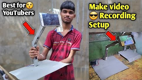 How to make mobile holder for making videos | Summer experiment| Ak technical amrit