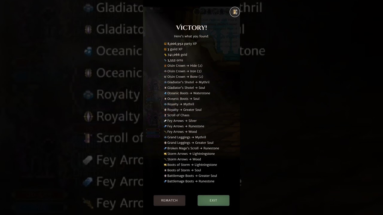 Shadow claw vs CCNS Round 1