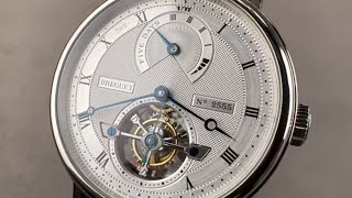 Breguet Classique Tourbillon 5317PT/12/9V6 - 39mm Platinum Hands-On Watch Review
