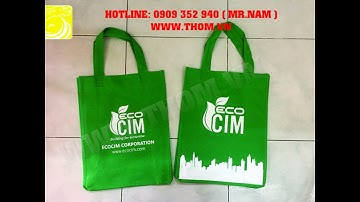 cơ sở sản xuất túi vải không dệt, chuyên sản xuất túi vải, may túi vải theo yêu cầu