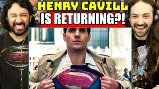 Henry Cavill Is BACK AS SUPERMAN! Shazam 2 & Black Adam ANNOUNCEMENT BREAKDOWN - REACTION!