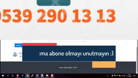 Pdo Ajax Youtube Data Apı Video Scripti 3 bitirme tezi|0539 2901313