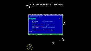 SUBTRACTION OF TWO NUMBER || cppm || #bca