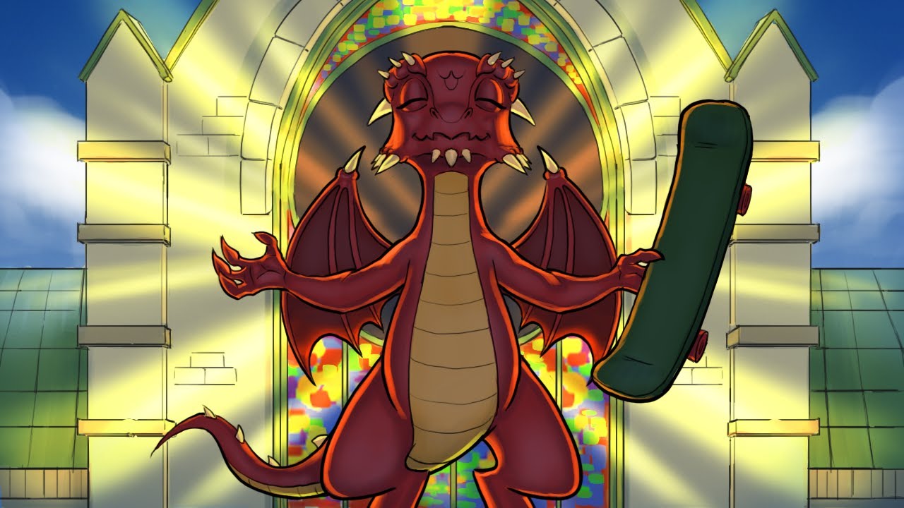 I beat the boys at SKATE