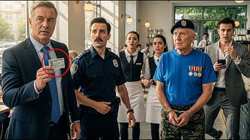 Rich Bully Called Police to Handcuff old Man for Saving a Waitress — Not Knowing He Was a Navy SEAL