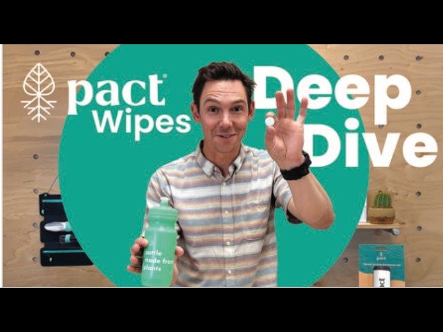 Preview of PACT Outdoors Body Wipes - Package of 25 Video