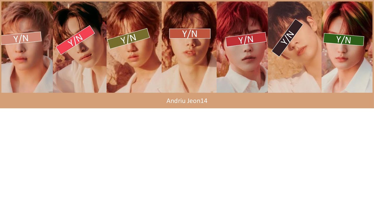 Your Boy Group-덤더럼/Dumhdurum (7 members) Color Coded Lyrics (Han|Rom|Eng) Original by Johnny