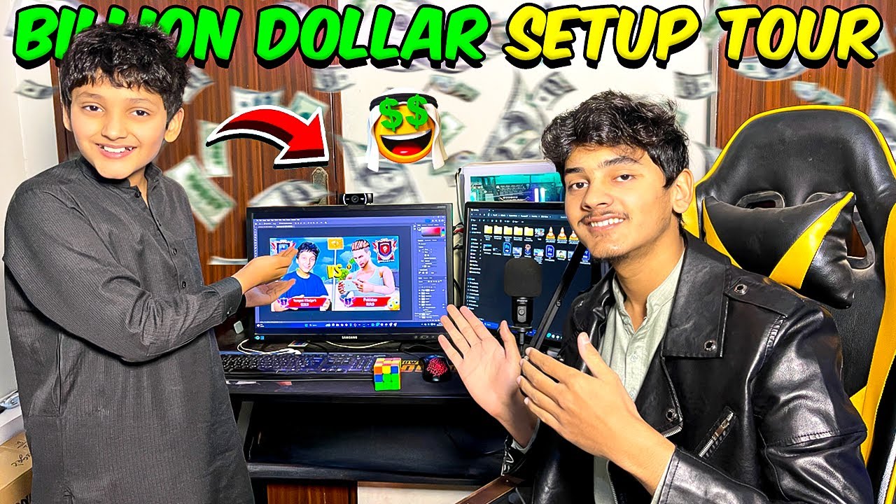 HS Gaming & Hanzala OP Setup Tour 2025 🔥🔥 - YouTube