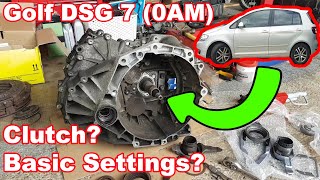Golf Plus DSG 7 gears slipping and harsh driving... Fault finding and repair.