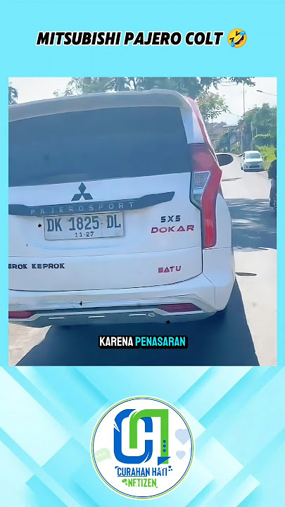 KETIKA MOBIL PAJERO SALAH PERGAULAN #lucu #shortvideo #videoviral