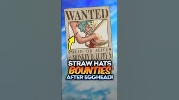Straw Hat Pirates-premies na Egghead Arc-incident (voorspellingen) #strawhats #luffy #onepiece