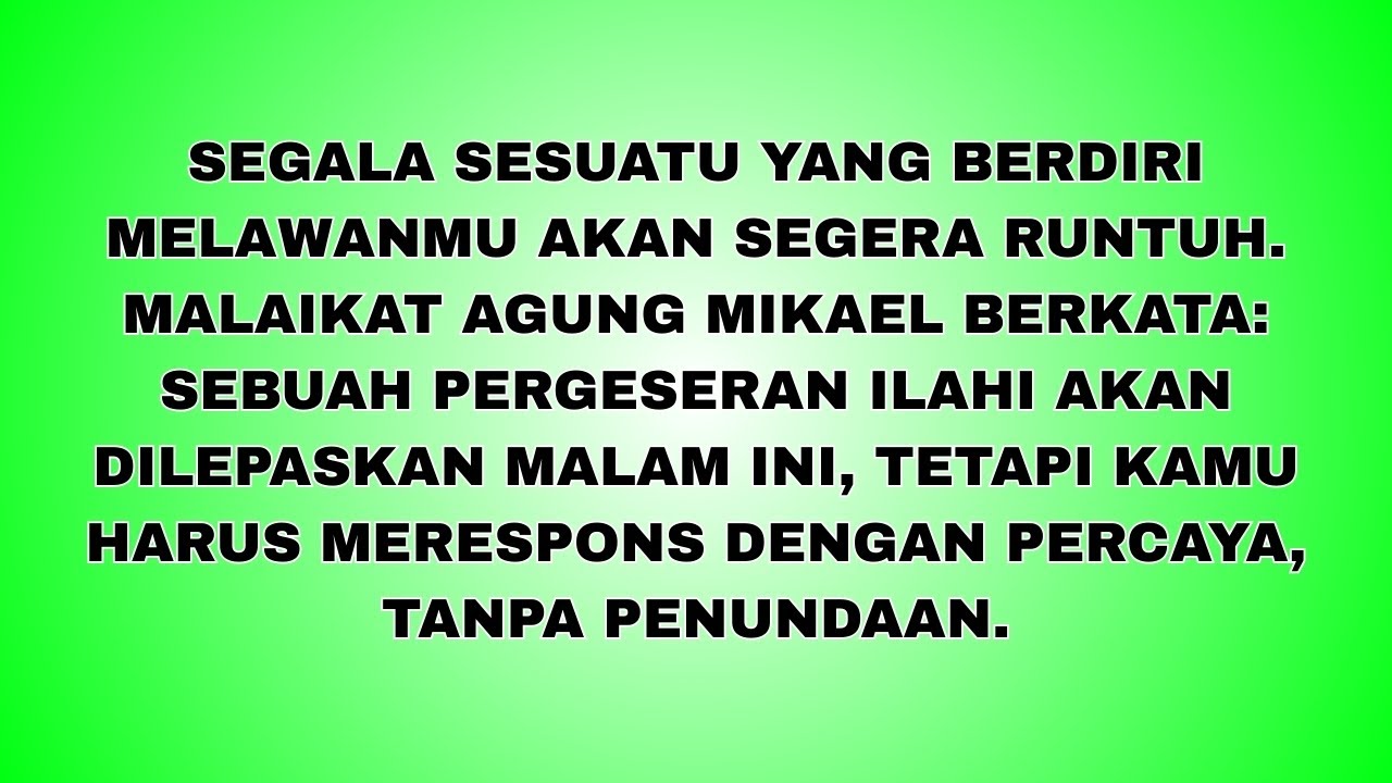 JIWA TERPILIH✨JIWA TERPILIH✨PERINGATAN ILAHI MALAIKAT AGUNG MIKAEL: KEJATUHAN SEMUA PERLAWANAN