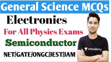 Physics MCQs for GATE ONGC JEST DRDO JAM TIFR NET | Electronics | Semiconductor MCQs