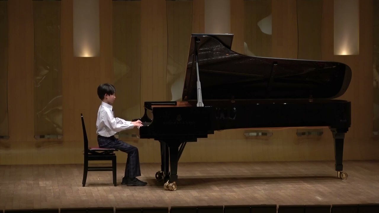 第16回バッハコンクール2025 全国大会 小学3.4年C 銅賞受賞  インヴェンション 8番 Hakujuホール