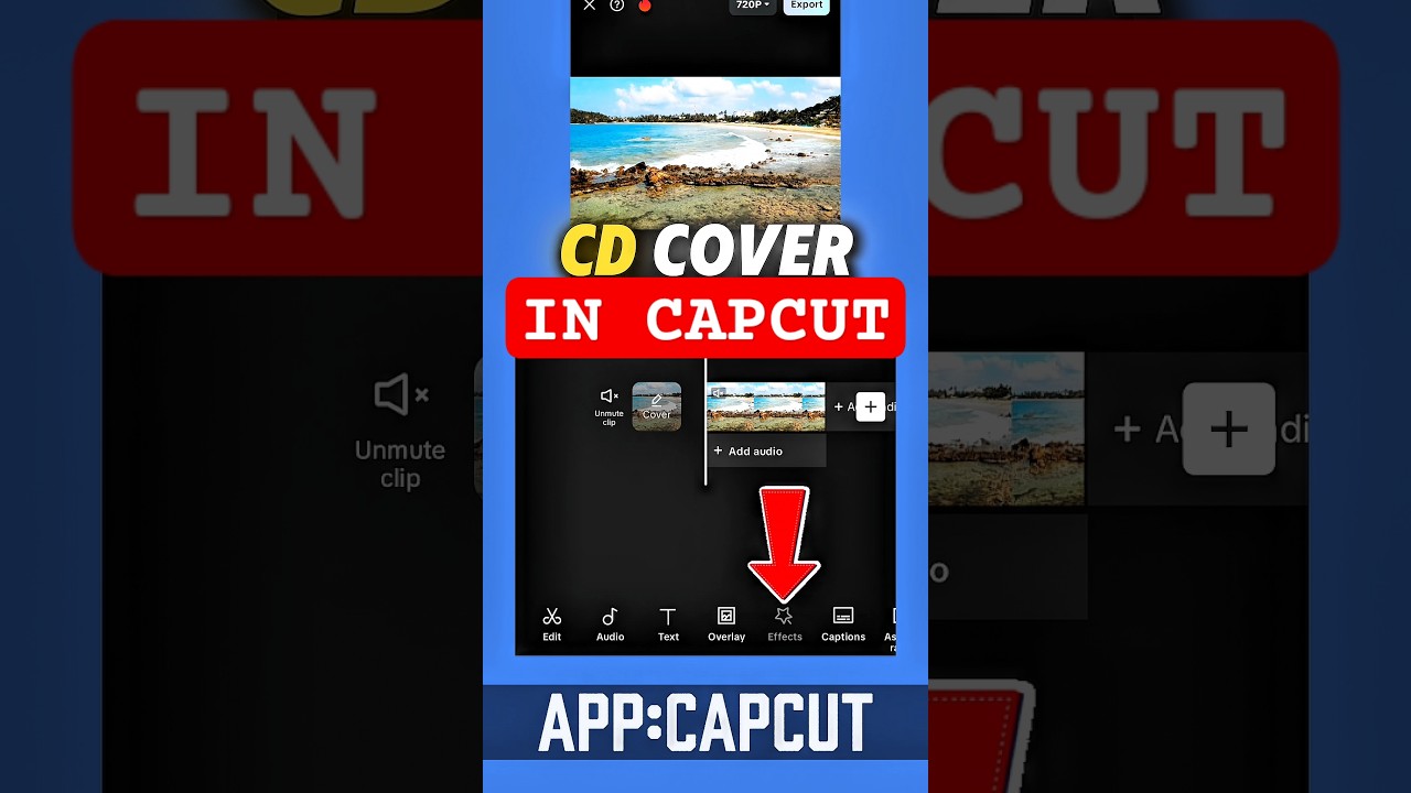 CD COVER EFFECT TUTORIAL 🤯 