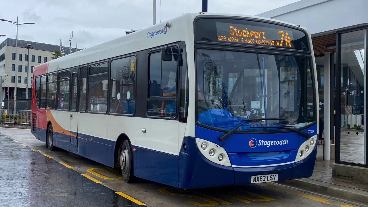Stagecoach Manchester Alexander Dennis Enviro 300 27824 MX62 LSY