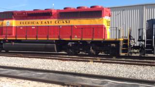 FEC Locomotive 415 Departs with Locomotives 716 and 431 Part 15 of 30