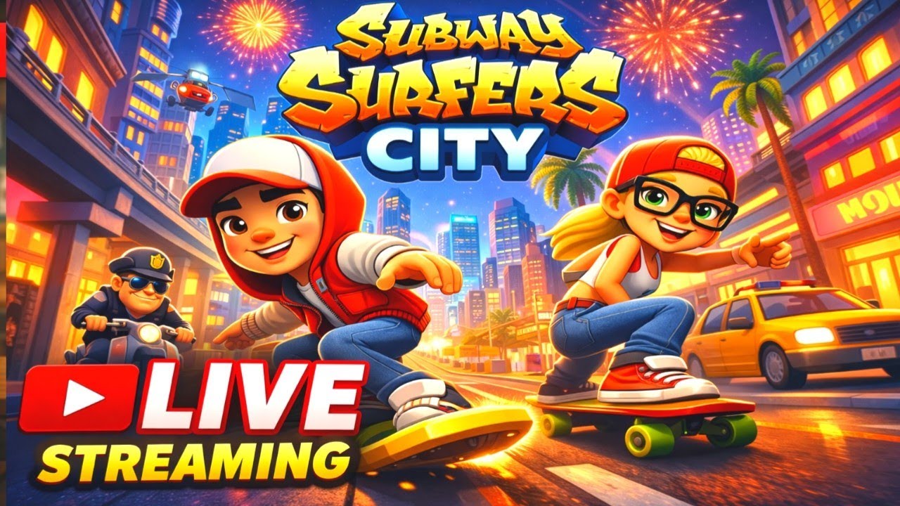 🔴 Subway Surfers City LIVE 🚀 Impossible Run Challenge