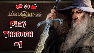 Lord of the Rings: Adventure Card Game - 0s and 1s -  Playthrough #1