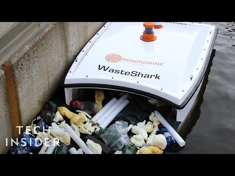 Τα drones που συλλέγουν τόνους πλαστικών απορριμμάτων πριν φτάσουν στον ωκεανό (Βίντεο)