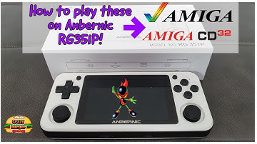 How to play Amiga & Amiga CD32 games on Anbernic RG351P (ARKos)!