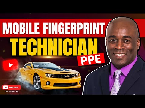 Mobile Fingerprint Technician PPE