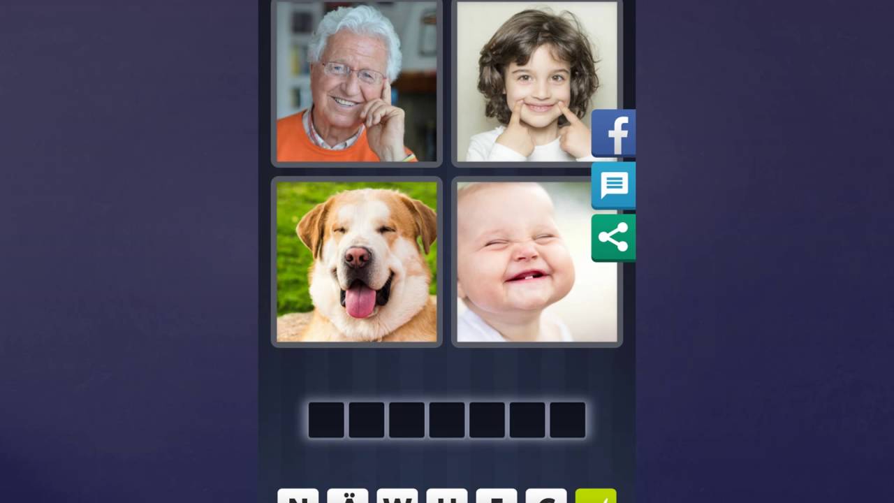 4 Bilder 1 Wort Hund 4 Bilder 1 Wort Lösung [Mann, Kind, Hund, Baby] - YouTube