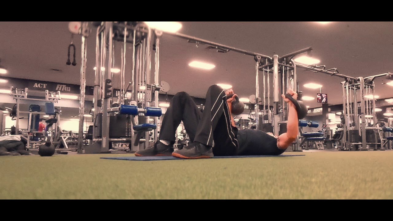 Chest and Back Gym Workout—Kettlebells and Cable Machine YouTube