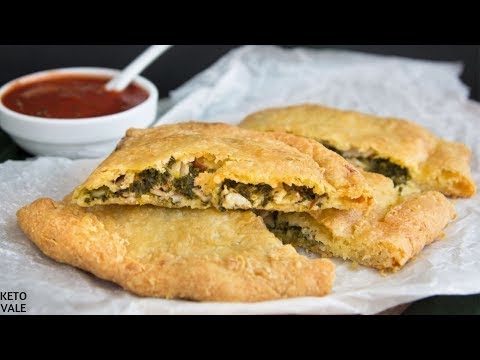 Spinach Ham Calzone