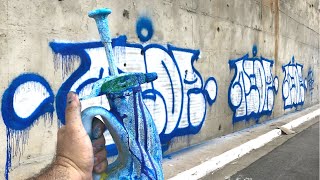 GRAFFITI USING ONLY BUG SPRAYER