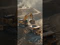 Soil Excavation work #construction #site #dumptruck #excavator #Excavation