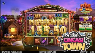 「Fireworks Megaways（ファイヤーワークス・メガウェイズ）」-Big Time Gaming社からリリースされたスロットの紹介動画です。