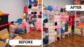 From Mess to Magic: Organizing My Yarn Collection