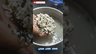 கருப்பு உளுந்து மாவு Preparation/gangaiherbalkitchen breakfastideas youtubeshorts
